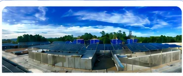 Điện mặt trời Nhà máy nước Hòa Sơn